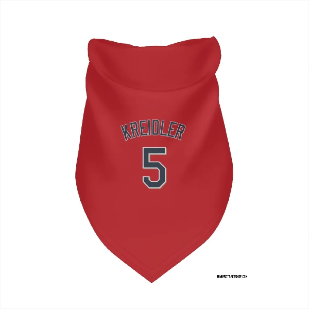 Minnesota Twins Ryan Kreidler Red Pet Bandana for Dog & Cat