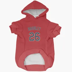 Minnesota Twins Taj Bradley Red Pet Hoodie for Dog & Cat