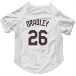 Minnesota Twins Taj Bradley White Pet Jersey for Dog & Cat