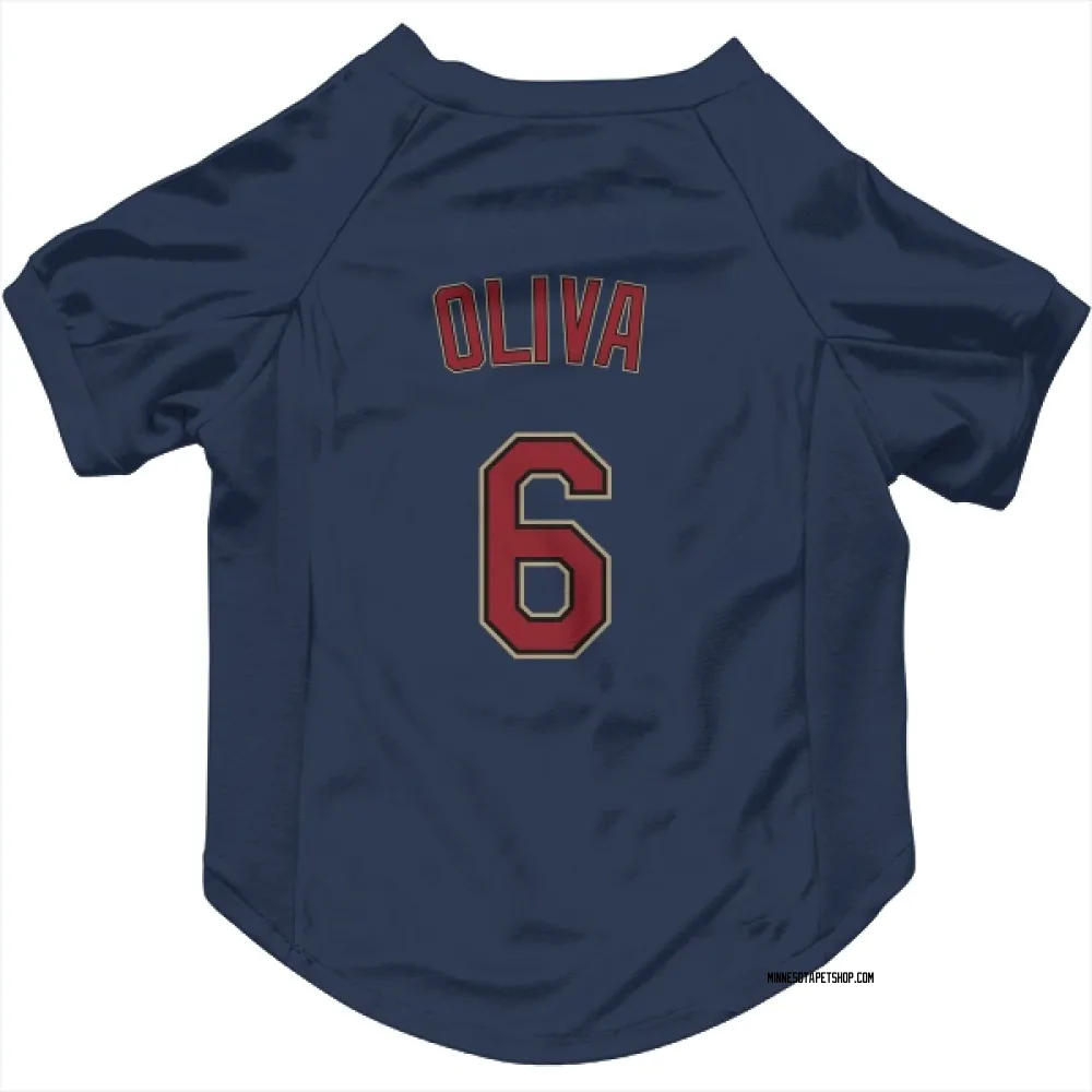 Minnesota Twins Tony Oliva Navy Pet Jersey for Dog & Cat