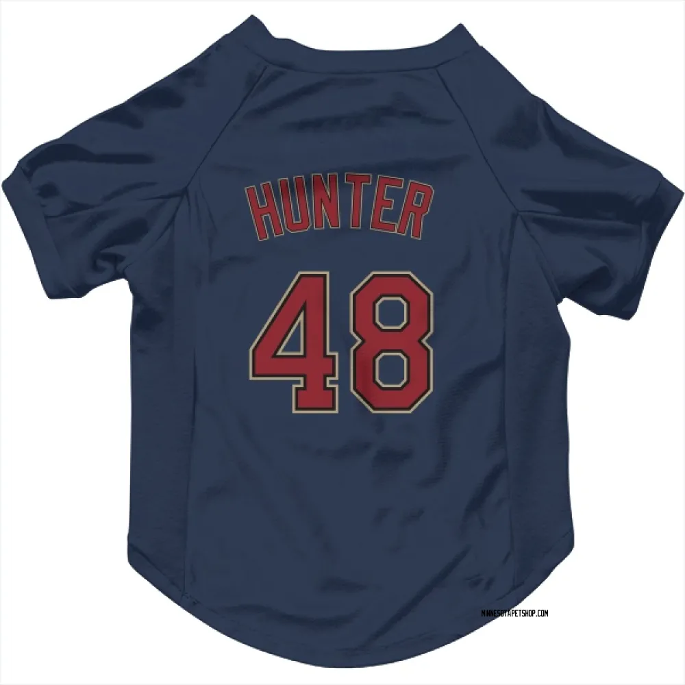 Minnesota Twins Torii Hunter Navy Pet Jersey for Dog & Cat