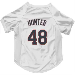 Minnesota Twins Torii Hunter White Pet Jersey for Dog & Cat