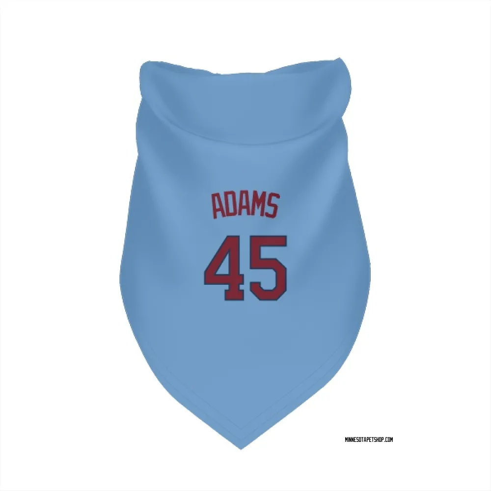 Minnesota Twins Travis Adams Light Blue Pet Bandana for Dog & Cat