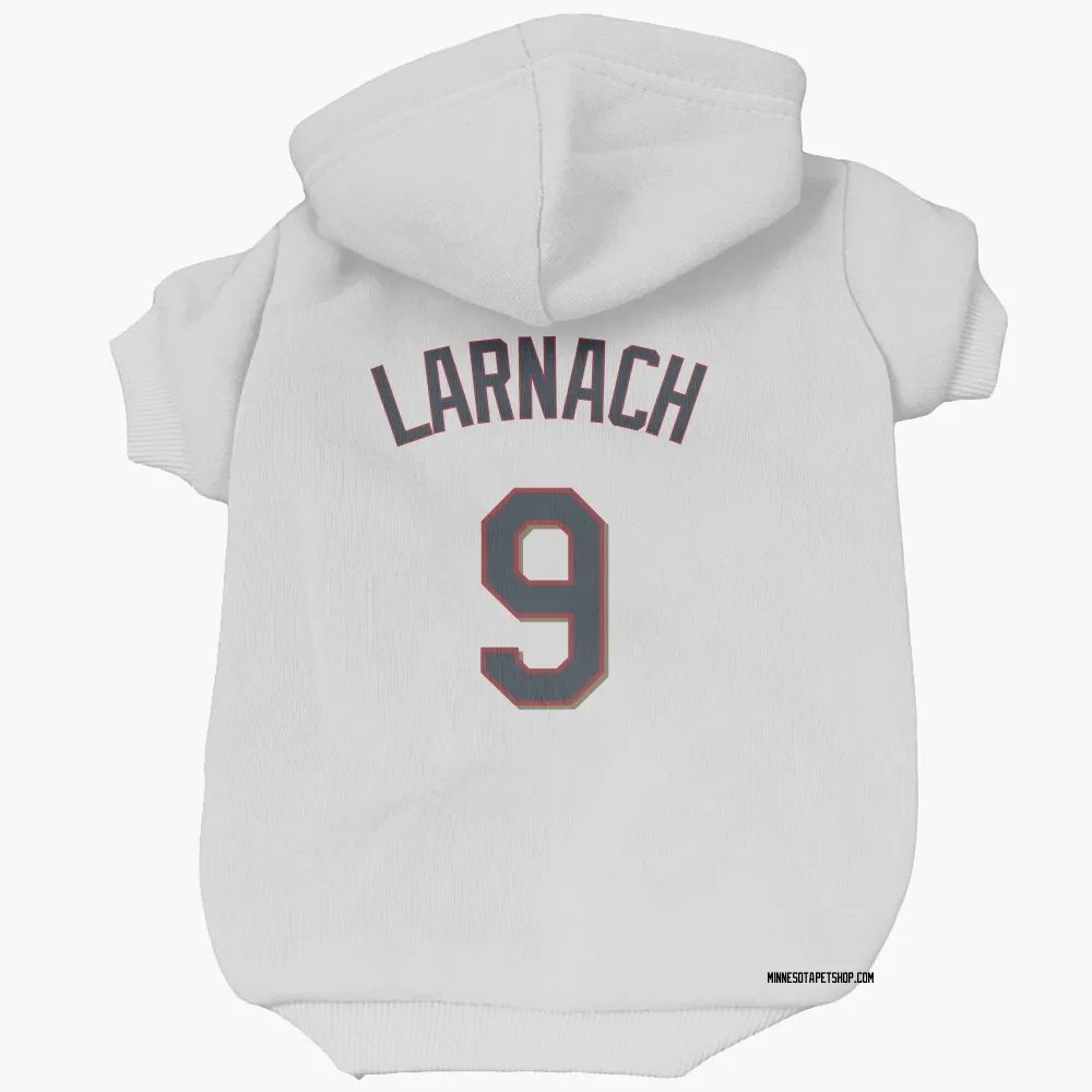 Minnesota Twins Trevor Larnach White Pet Hoodie for Dog & Cat