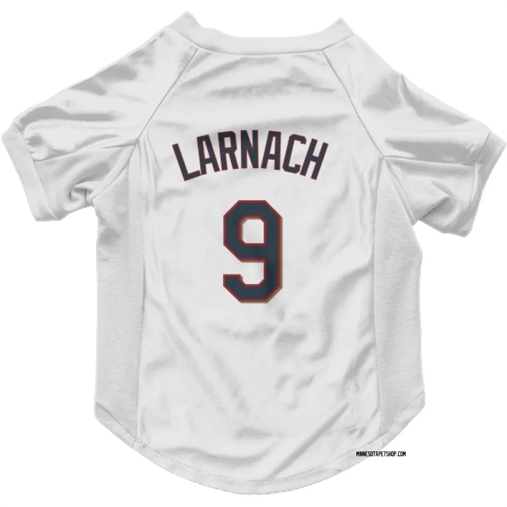 Minnesota Twins Trevor Larnach White Pet Jersey for Dog & Cat