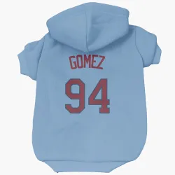 Minnesota Twins Yoendrys Gomez Light Blue Pet Hoodie for Dog & Cat