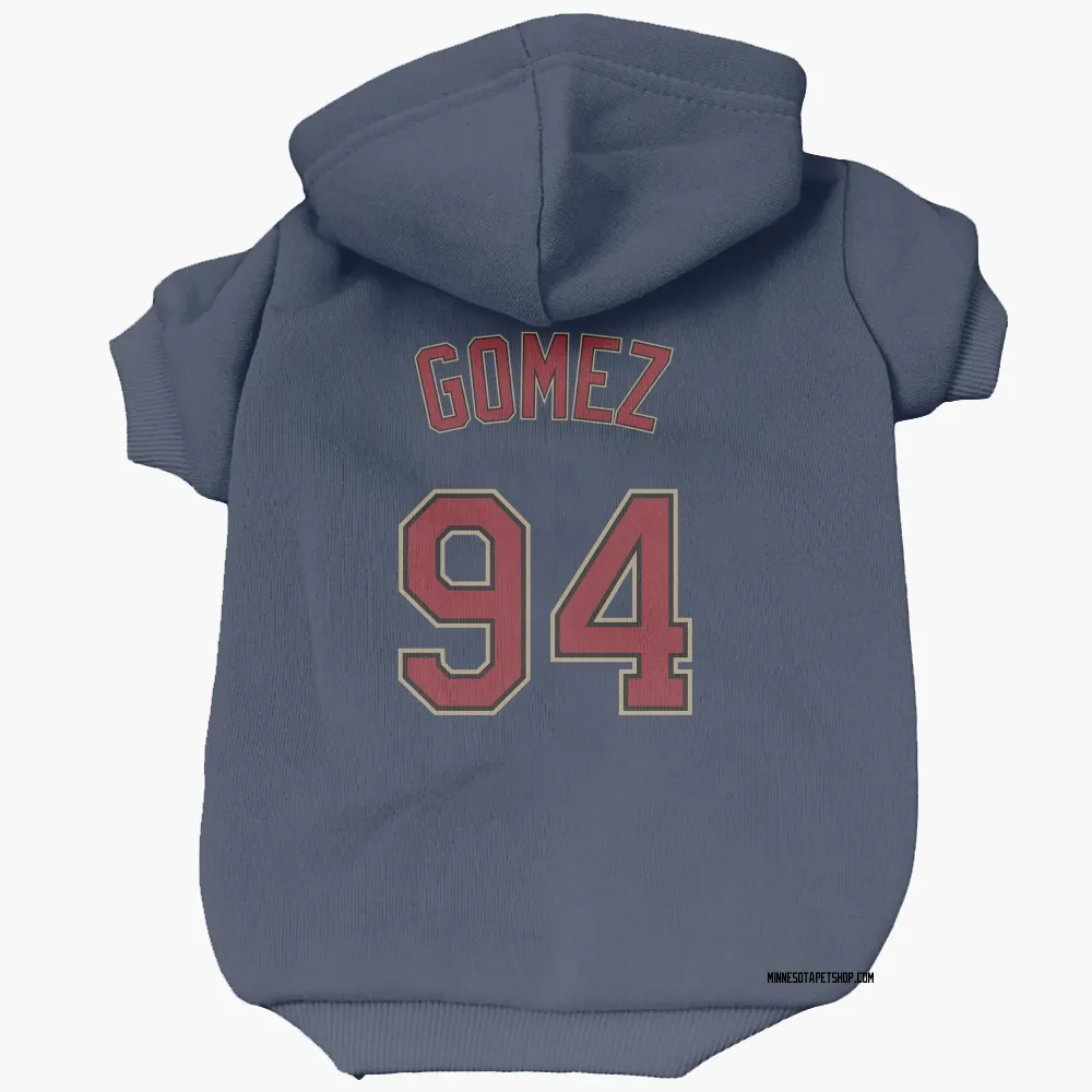 Minnesota Twins Yoendrys Gomez Navy Pet Hoodie for Dog & Cat